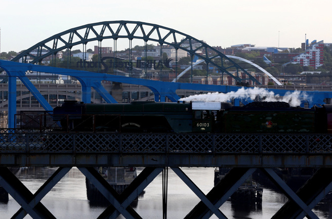 知名「飞天苏格兰人号」（Flying Scotsman）火车。(图/ 路透社)