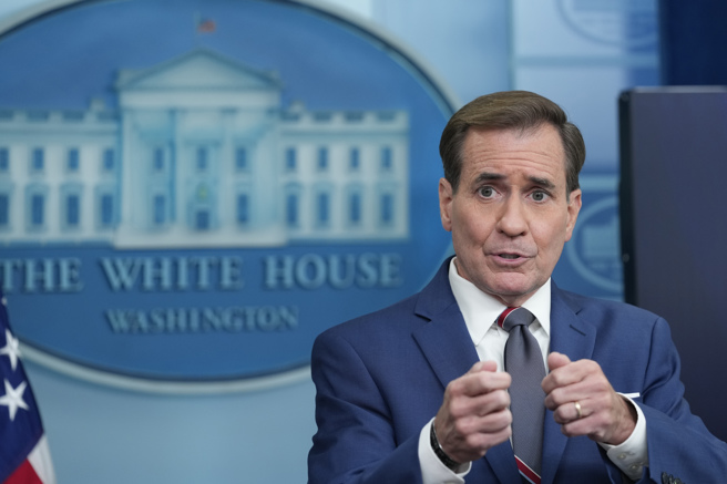 白宮國家安全會議（National Security Council）發言人柯比（John Kirby）。(圖/ 路透社)
