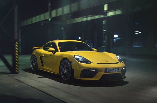 保时捷718示意图。(非新闻事件车辆/资料照片)