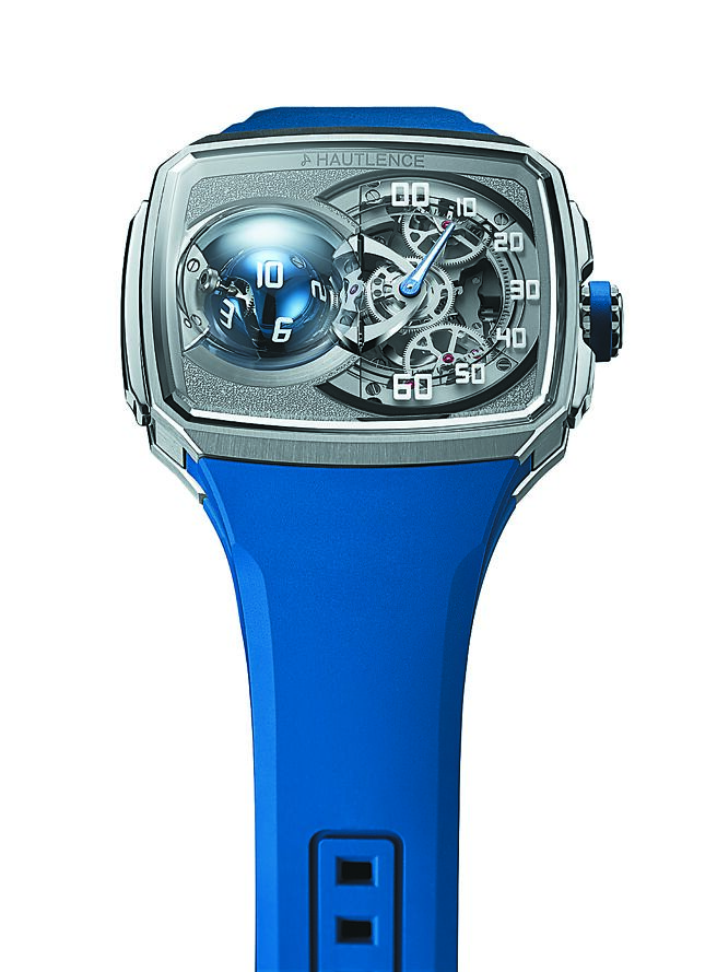 獨立製表品牌豪朗時在日內瓦鐘表發表Sphere Series 1腕表，是充滿未來感的創新之作。（HAUTLENCE提供）