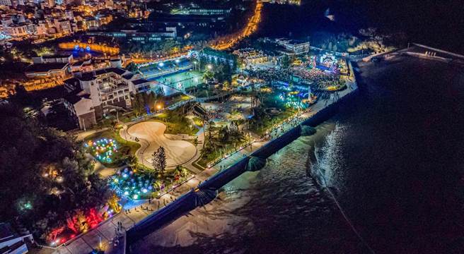 為期七週的澎湖追風音樂節昨晚閉幕。（澎管處提供／許逸民澎湖傳真）