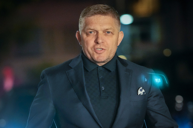 斯洛伐克亲俄前总理费科（Robert Fico）。（图/美联社）
