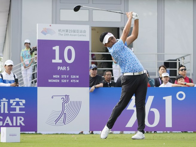 洪健堯拿下生涯第3面亞運銅牌。(中華奧會提供)