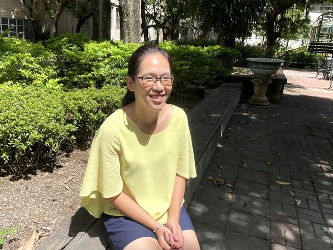 台北市特殊教育学校特教助理员李敏玲。（蔡佩珈摄）