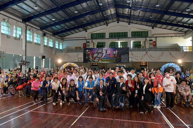 展梦圆杯全国身心障碍轮椅舞暨运动舞蹈竞技大赛今天开幕。（苗栗县政府提供／李京升苗栗传真）