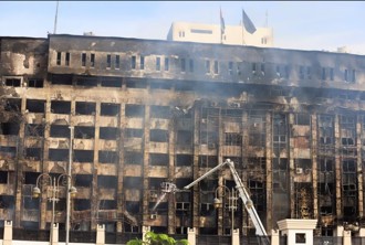 埃及伊斯梅利亞市警察總部大火 至少38傷