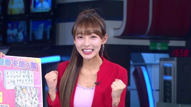 林襄挑战一日主播。（壹电视提供）