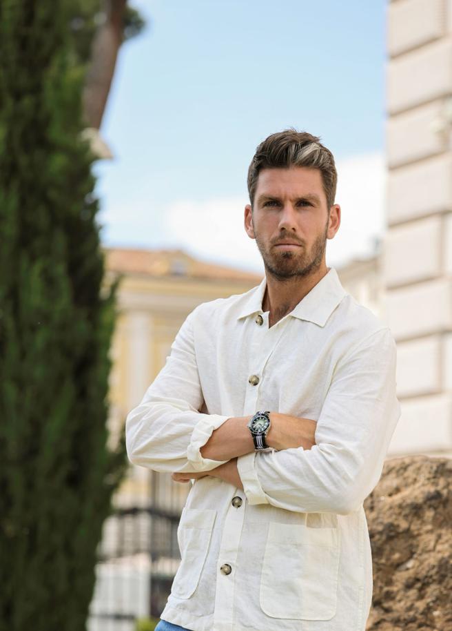 網球明星卡梅隆諾里。（RADO提供）