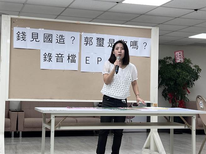 国民党台北市议员徐巧芯表示，蓝白合应由双方高层去谈，多说多错，目前静待消息就好。（蔡宗颖摄）