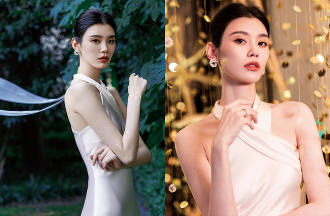 超模奚梦瑶日前被拍到坐轮椅现身机场。（图／微博）