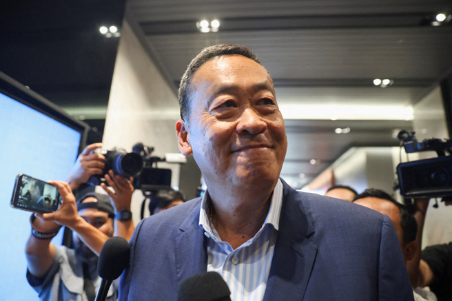 泰国新任总理赛塔（Srettha Thavisin）。（图/路透社）
