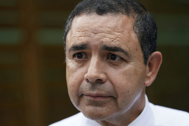 德州民主党籍联邦眾议员库维拉（Henry Cuellar）。（图/美联社）

