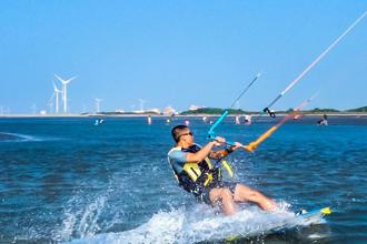 體驗風箏衝浪極限運動 「風轉大安活動」10／7-15 熱力登場