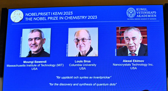 外洩內容無誤！2023諾貝爾化學獎 3學者量子點研究同享桂冠