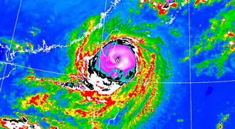 小犬颱風中心將通過蘭嶼綠島 晚間發布強風告警