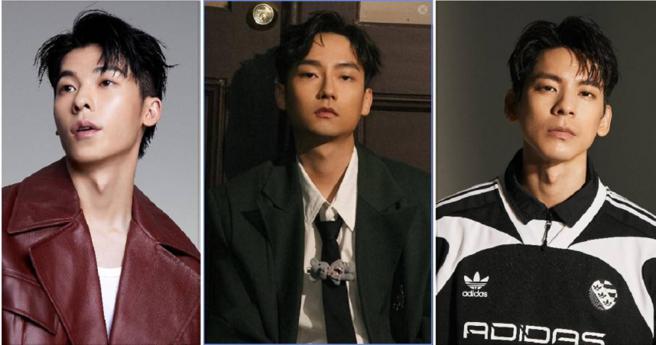 许光汉（左起）、大鹤、林柏宏醉后都曾发生一些无伤大雅的小糗事。（图／一起娱乐提供、取自大鹤、林柏宏脸书）