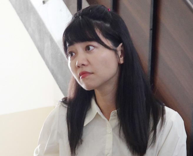 民进党立委高嘉瑜。（资料照，姚志平摄）