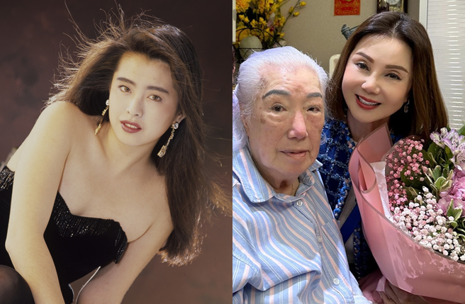 谢玲玲当年因王祖贤离婚，但与林建岳母亲林余宝珠仍关系亲密。（图／中时资料照片、翻摄自hlingling IG）