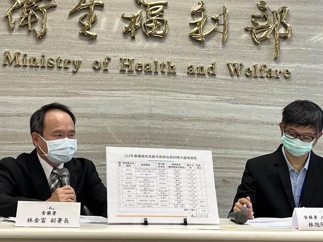 桃園市新興冷凍食品使用美國豬肉混製火鍋肉片，但未正確標示原料原產地，違反《食安法》遭衛生局要求下架回收，但食藥署副署長林金富坦言，恐怕不容易追回。（王家瑜攝）