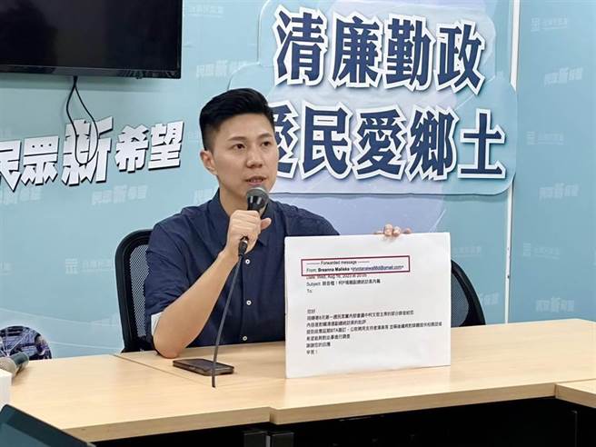 民眾党发言人李顶立。（本报资料照片）