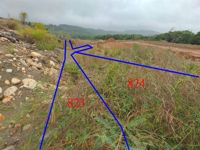 823地号国有土地。（图／国产署提供、吴静君传真）