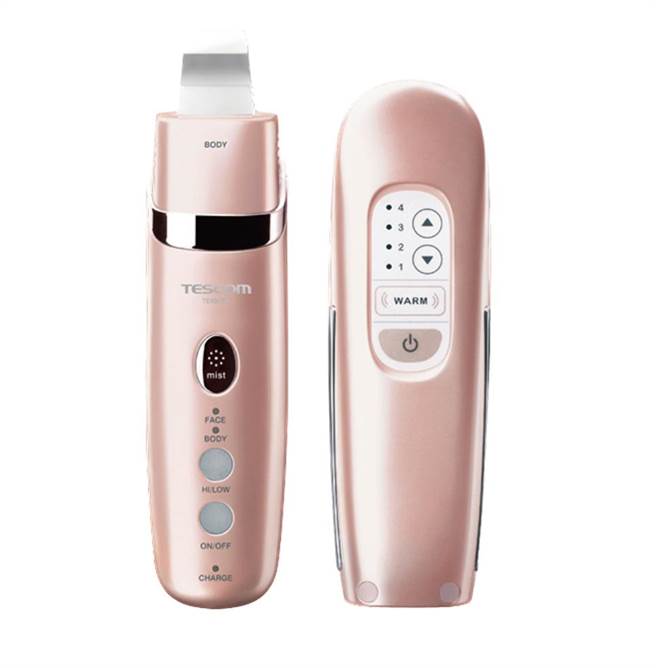 Global Mall新北中和周年庆推Beutii「TESCOM离子肌肤清洁仪＋震动角质去除仪」原价9980元、会员价1818元。（Global Mall提供／朱世凯台北传真）