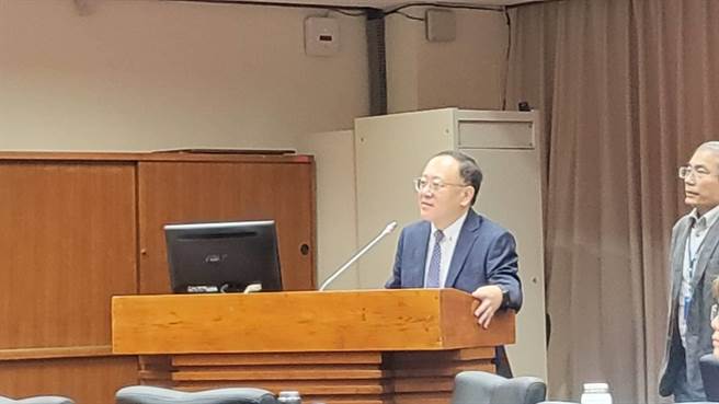 文化部长史哲今（4）日上午在文化部备询。（李欣恬摄）