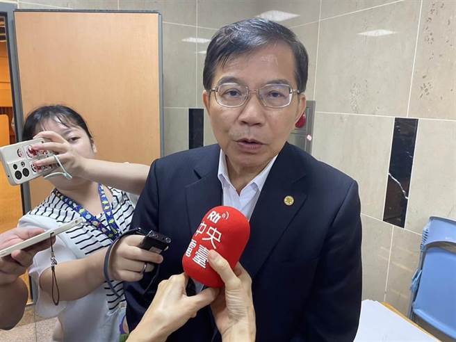 交通部长王国材。（本报资料照片，陈佑诚摄）