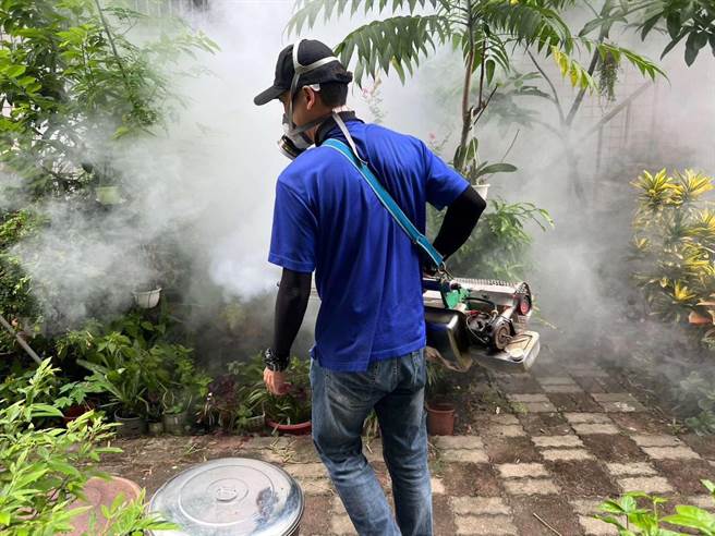 云林县登革热4日大增11例，斗六市6例比重灾区古坑乡4例还多。（云林县政府提供／张朝欣云林传真）