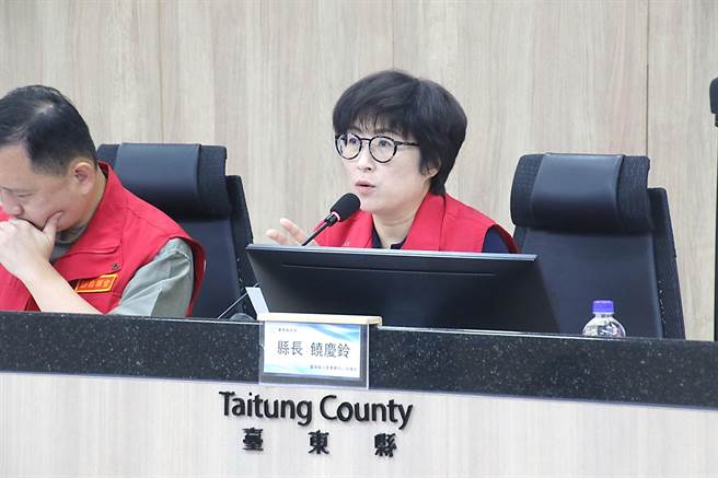 台东县政府宣布全县明(5)日停止上班、停止上课。（台东县政府提供／萧嘉蕙台东传真）