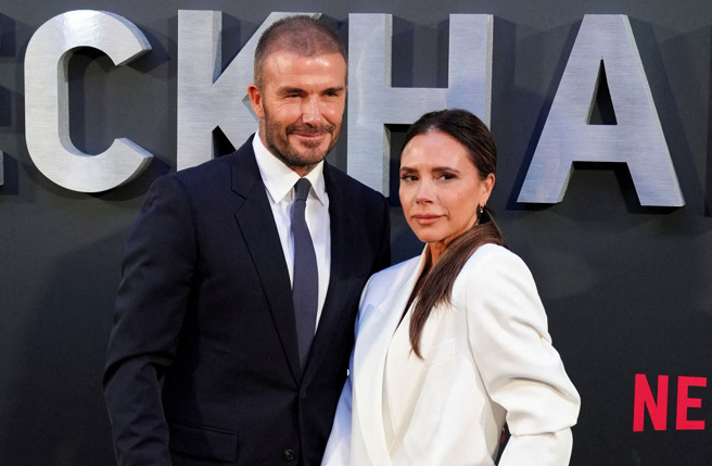 贝克汉夫妇在纪录片中谈论传出婚外情时的感受。（图／路透）