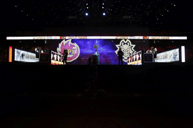 英雄联盟电竞比赛（美联社资料照）