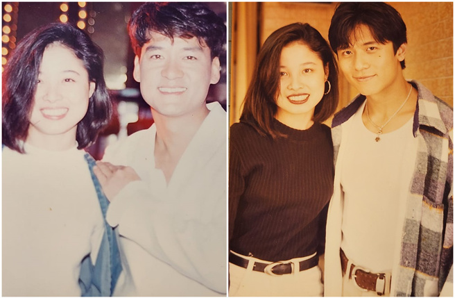 呂文婉曬出多年前和周華健及唐文龍的合照。（圖／呂文婉get in TOUCH臉書）