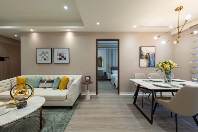 总价即包含全室的装潢、家具以及大金冷气。(图/业者提供)

