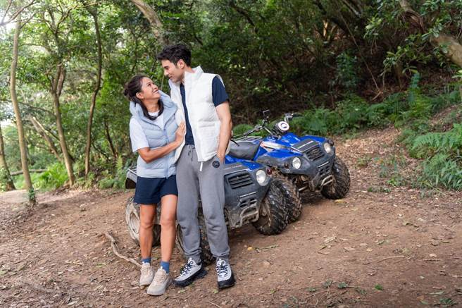 凤小岳与圈外辣妻Jessie为Canada Goose首度一同出席公开活动。（吴松翰摄）