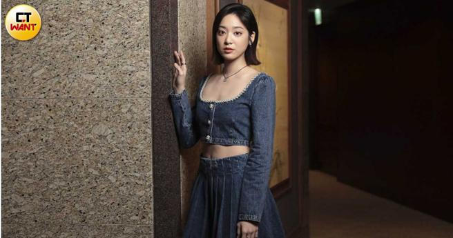 江齐喝个咖啡就变成了演员，首次拍片还当上女主角，星路顺到很奇幻。（图／林士杰摄）