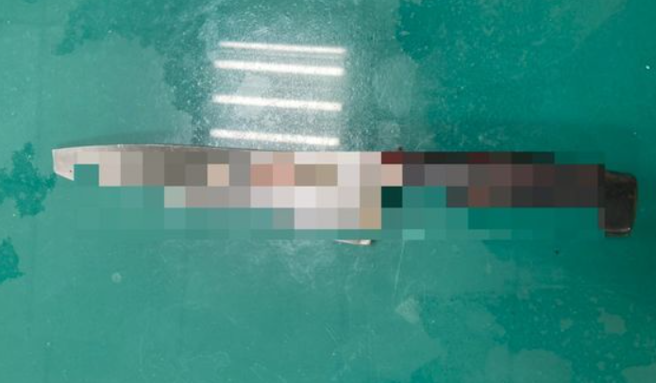 汐止驚傳砍人！23歲女疑情緒失控，深夜持刀砍傷母親、妹妹。(葉庭欣/翻攝)
