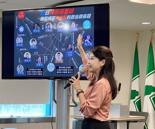 Lin bay好油自导自演案 民进党剑指云林张家。民进党提供