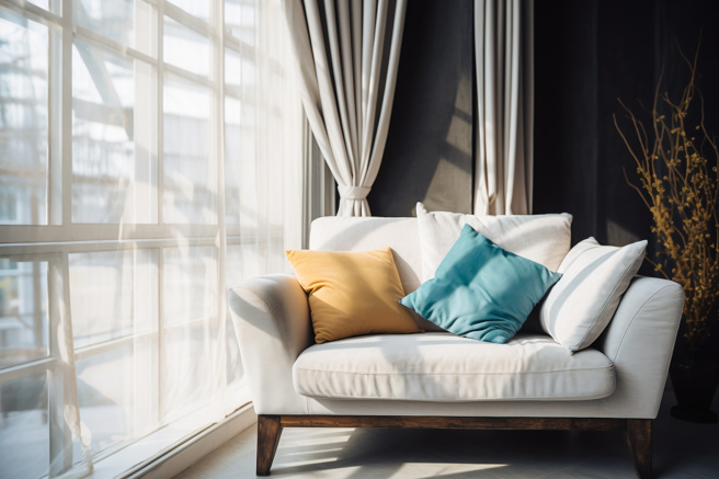 沙发因为使用频繁、容易藏污纳垢，信义居家提供简易沙发维护3撇步，让民眾轻松保养家中沙发，同时保持环境整洁。(图/信义房屋 提供)