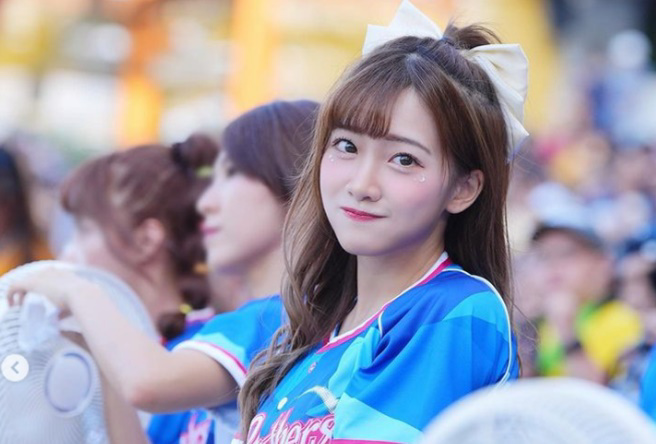 冼迪琦加入中信兄弟啦啦队「Passion Sisters」，成为练习生一员。（图／diccc0213 IG）