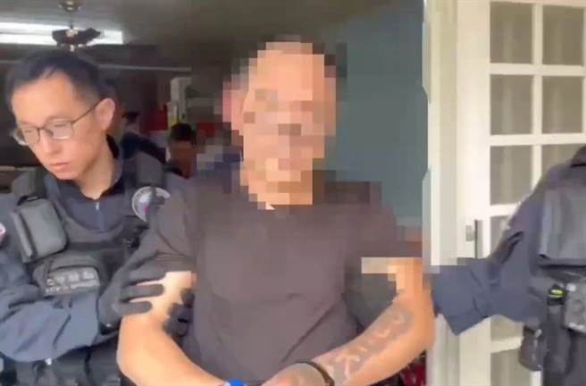 四海帮海润堂锺姓堂主坐拥强大军火库。（警方提供）