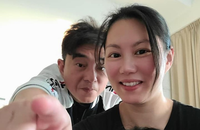 吕方和伍惠宝育有一女。（图／取自《on.cc东网》）