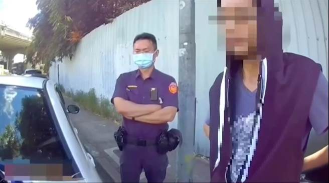 蔡男的酒测值高达1.08，令员警也吓了一跳。（翻摄照片／林郁平台北传真）