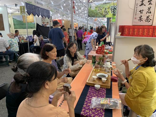 2023南投世界茶业博览会7日在中兴会堂盛大举行。曾雪蒨摄