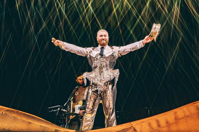 山姆史密斯下周一（9日）将在台北小巨蛋开唱。（宽宏艺术提供）