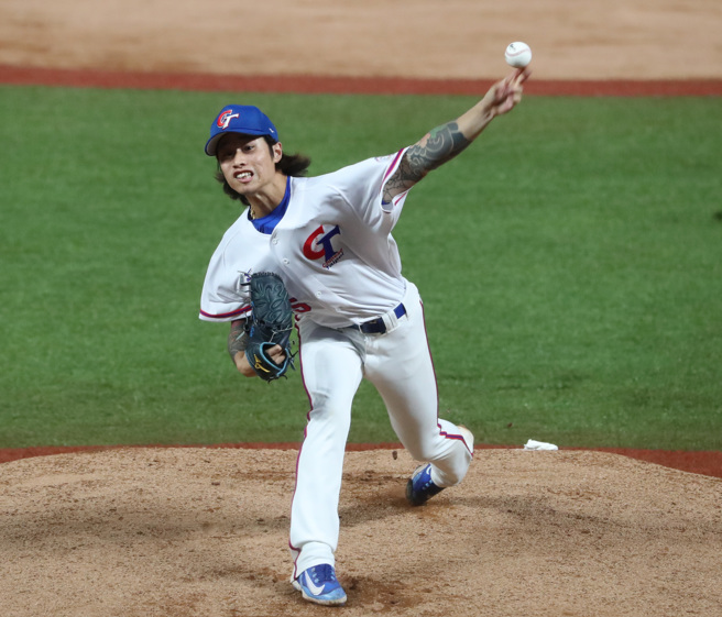 林昱珉今年9月披上國家隊戰袍出征杭州亞運。（資料照，鄭任南攝）