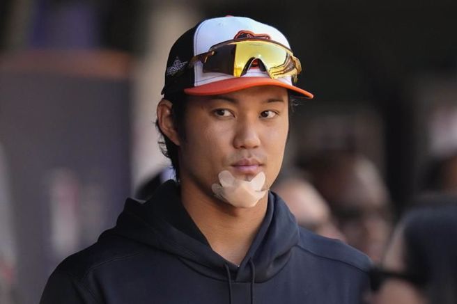 金鶯投手藤浪晉太郎受傷。（美聯社）