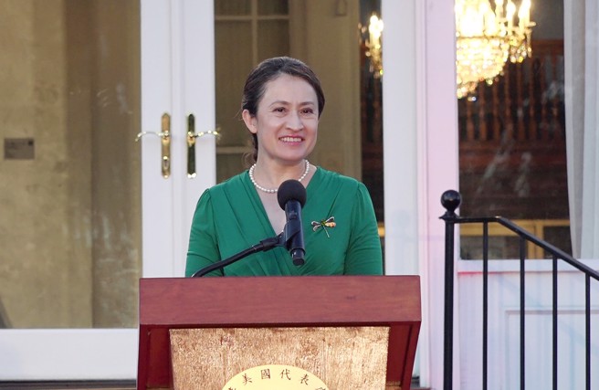 驻美代表萧美琴针对担任赖清德副手话题做出回应。（资料照／中央社）