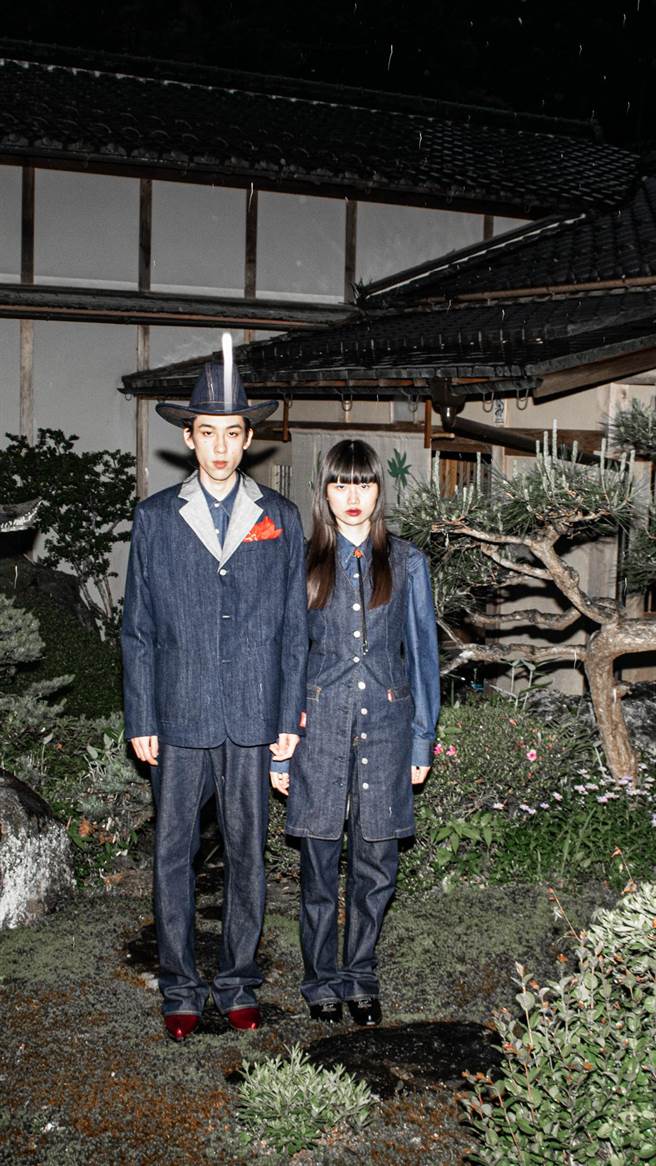 Kenzo与Levi’s联名合作胶囊系列，是本月惊喜之一。（Kenzo提供／黄唯淯台北传真）