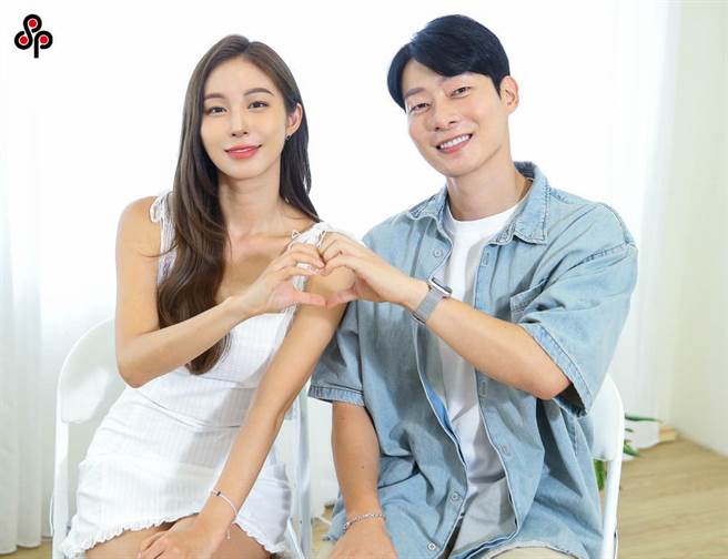 金寶拉和男友金慶植既是情侶又是事業夥伴。（粘耿豪攝）